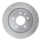 Dynamite Friction 631-20009R Disc Brake Rotor - Rear Right - view 1