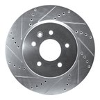 Dynamite Friction 631-20017L Disc Brake Rotor - Rear Left - view 1