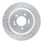 Dynamite Friction 631-21042L Disc Brake Rotor - Rear Left - view 1