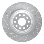 Dynamite Friction 631-26006L Disc Brake Rotor - Rear Left - view 1