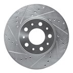 Dynamite Friction 631-27018L Disc Brake Rotor - Front Left - view 1