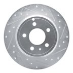 Dynamic Friction 631-27019R Disc Brake Rotor - Rear Right - view 1
