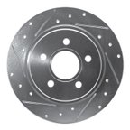 Dynamite Friction 631-27033L Disc Brake Rotor - Rear Left - view 1