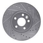 Dynamite Friction 631-27041R Disc Brake Rotor - Front Right - view 1