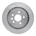 Dynamite Friction 631-27044R Disc Brake Rotor - Rear Right - view 1