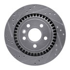 Dynamite Friction 631-27060L Disc Brake Rotor - Rear Left - view 1