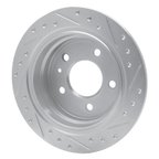 Dynamite Friction 631-31015L Disc Brake Rotor - Rear Left - view 4