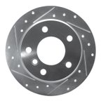 Dynamite Friction 631-31045L Disc Brake Rotor - Rear Left - view 1