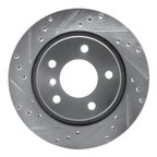 Dynamite Friction 631-31047L Disc Brake Rotor - Rear Left - view 1