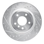 Dynamite Friction 631-31070L Disc Brake Rotor - Rear Left - view 1