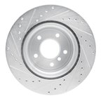 Dynamite Friction 631-31090R Disc Brake Rotor - Rear Right - view 5