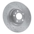 Dynamite Friction 631-31136L Disc Brake Rotor - Rear Left - view 4