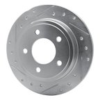 Dynamic Friction 631-40012L Disc Brake Rotor - Rear Left - view 2
