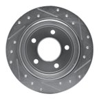 Dynamic Friction 631-40012L Disc Brake Rotor - Rear Left - view 5