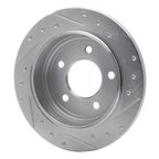 Dynamic Friction 631-40012L Disc Brake Rotor - Rear Left - view 4