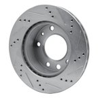 Dynamic Friction 631-40041L Disc Brake Rotor - Front Left - view 4