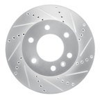 Dynamite Friction 631-40043R Disc Brake Rotor - Front Right - view 1