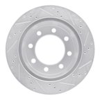 Dynamite Friction 631-40093L Disc Brake Rotor - Rear Left - view 5