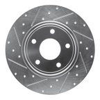 Dynamite Friction 631-40113L Disc Brake Rotor - Rear Left - view 1