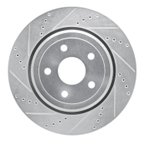 Dynamite Friction 631-42008L Disc Brake Rotor - Rear Left - view 1