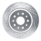 Dynamite Friction 631-42043L Disc Brake Rotor - Rear Left - view 1