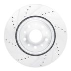 Dynamic Friction 631-42046R Disc Brake Rotor - Front Right - view 3