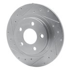 Dynamite Friction 631-45009L Disc Brake Rotor - Rear Left - view 2