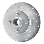 Dynamic Friction 631-47012L Disc Brake Rotor - Front Left - view 2