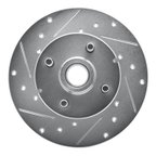 Dynamic Friction 631-47012L Disc Brake Rotor - Front Left - view 1
