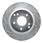 Dynamite Friction 631-47022L Disc Brake Rotor - Rear Left - view 1