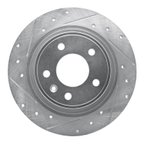 Dynamite Friction 631-47044L Disc Brake Rotor - Rear Left - view 1
