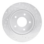 Dynamite Friction 631-48019L Disc Brake Rotor - Front Left - view 5