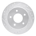 Dynamite Friction 631-48019L Disc Brake Rotor - Front Left - view 1