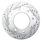 Dynamite Friction 631-48043L Disc Brake Rotor - Rear Left - view 1