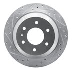 Dynamite Friction 631-48045L Disc Brake Rotor - Rear Left - view 1