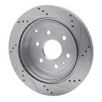 Dynamite Friction 631-48055L Disc Brake Rotor - Rear Left - view 4