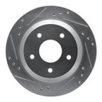 Dynamite Friction 631-52006L Disc Brake Rotor - Rear Left - view 1