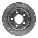Dynamite Friction 631-52012L Disc Brake Rotor - Rear Left - view 5