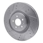 Dynamic Friction 631-54071L Disc Brake Rotor - Front Left - view 2