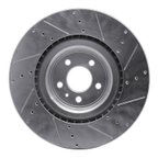 Dynamic Friction 631-54071L Disc Brake Rotor - Front Left - view 5