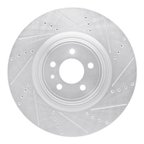 Dynamic Friction 631-54071R Disc Brake Rotor - Front Right - view 1
