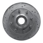 Dynamite Friction 631-54136L Disc Brake Rotor - Front Left - view 1
