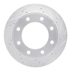 Dynamite Friction 631-54161R Disc Brake Rotor - Rear Right - view 1