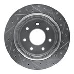 Dynamic Friction 631-54218L Disc Brake Rotor - Rear Left - view 5
