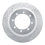 Dynamite Friction 631-54225L Disc Brake Rotor - Rear Left - view 1