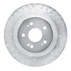 Dynamite Friction 631-58038L Disc Brake Rotor - Rear Left - view 1