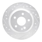 Dynamite Friction 631-63161L Disc Brake Rotor - Rear Left - view 1