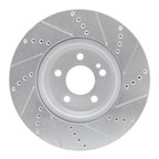 Dynamite Friction 631-63162L Disc Brake Rotor - Rear Left - view 5