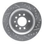 Dynamic Friction 631-65020L Disc Brake Rotor - Rear Left - view 5