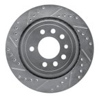 Dynamic Friction 631-65020L Disc Brake Rotor - Rear Left - view 1